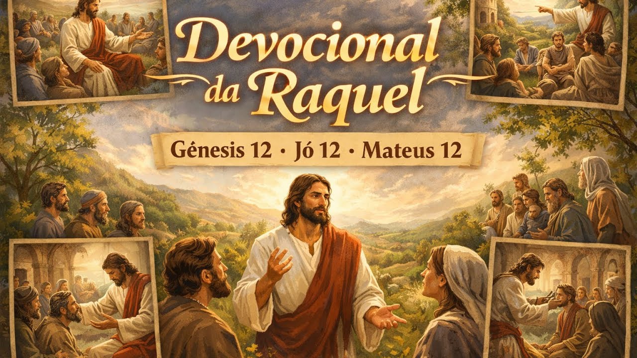 Leitura da Bíblia, Gênesis 12, Jó 12, Mateus 12 YouTube