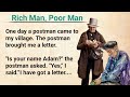 Learn english through stories level 3   graded reader  rich man poor man  audio podcast