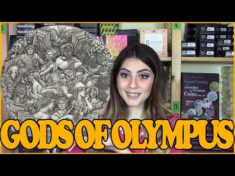 ⚡ GODS OF OLYMPUS ⚡ REVIEW - 5 Oz Silver Coin - Cook Islands 2017