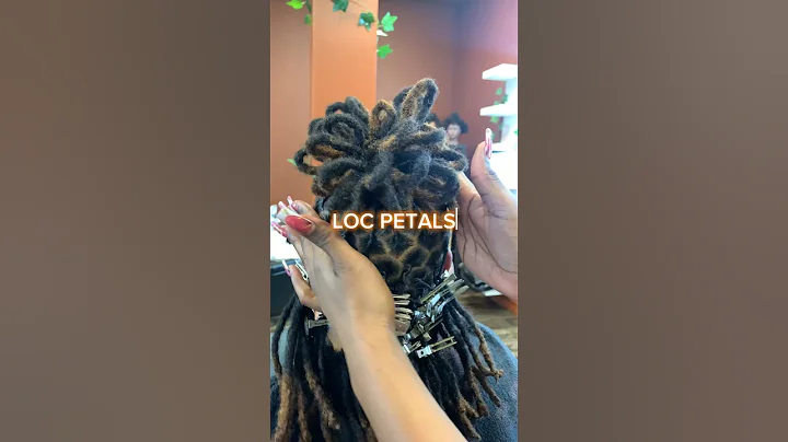 Loc Petals Mini Tutorial | Summer Loc Styles