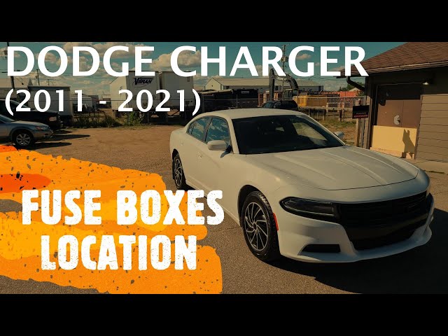 24+ Dodge Charger Fuse Box Diagram