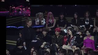 [FANCAM 2018 MAMA HONG KONG] IDOL (BTS, TWICE, WANNA ONE, MOMOLAND etc) Reaction to GOT7 갓세븐 Resimi