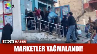 Marketler yağmalandı! Resimi