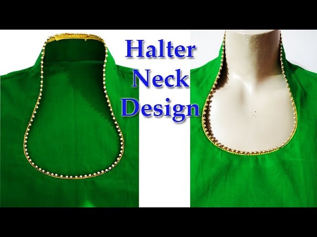 halter neck design