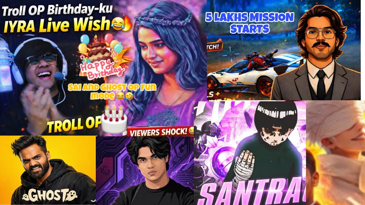 Troll OP Birthday-ku iyra is  Live Wish 😂🔥 | Viewers Shock! #botsquad #madan #btswar 