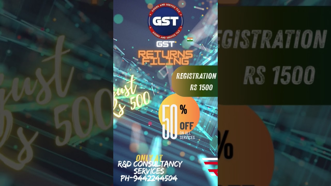 ✍️For GST registration&return Contact now for More details 