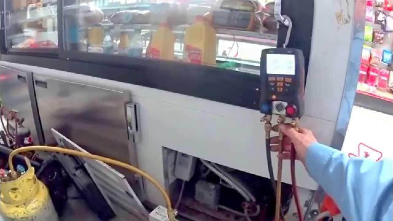True Deli case convert from R134a to R404a YouTube