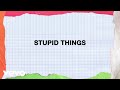 Keane Stupid Things Single Version Lyric Video Keane Stupid Things Single Version Lyric Video
