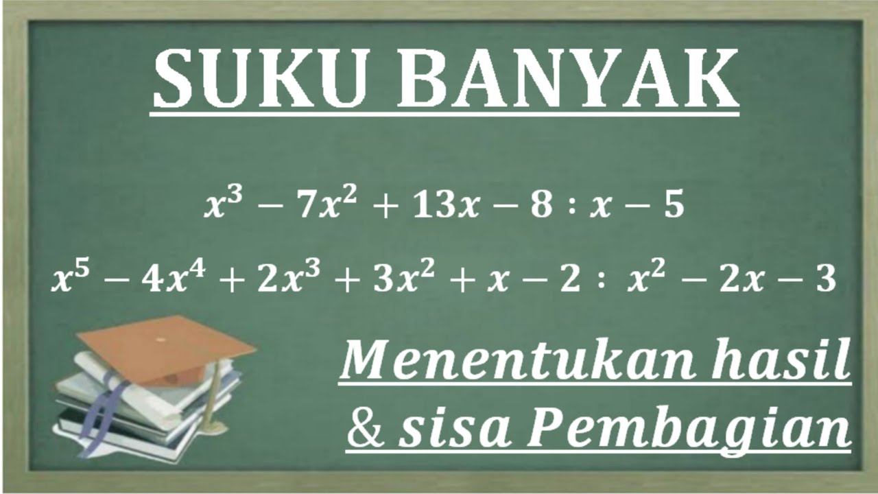 SUKU BANYAK. Tutorial cara mudah menentukan hasil & sisa