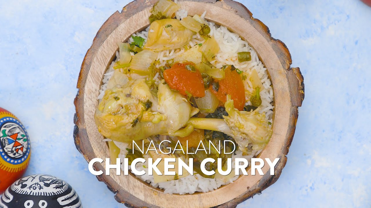 #Shorts: Nagaland Chicken Curry | Indian Food Recipes | Learn to Make Easy Meals | चिकन करी | India Food Network
