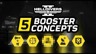 5 Booster Concepts Helldivers Would Love