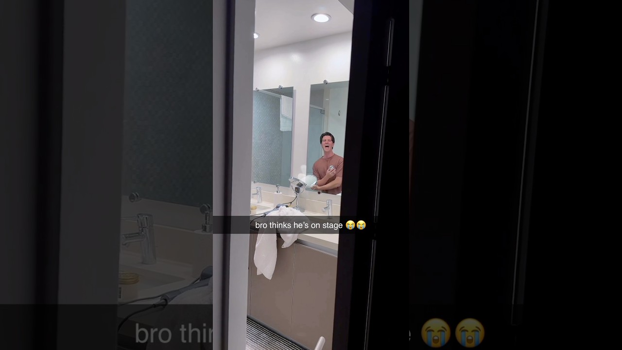 someone tell him it’s just the bathroom  😭😭 die on this hill by sienna spiro #singing #cover  ￼￼