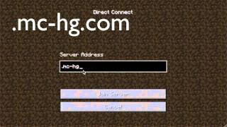 how to get into minecraft hunger games servers