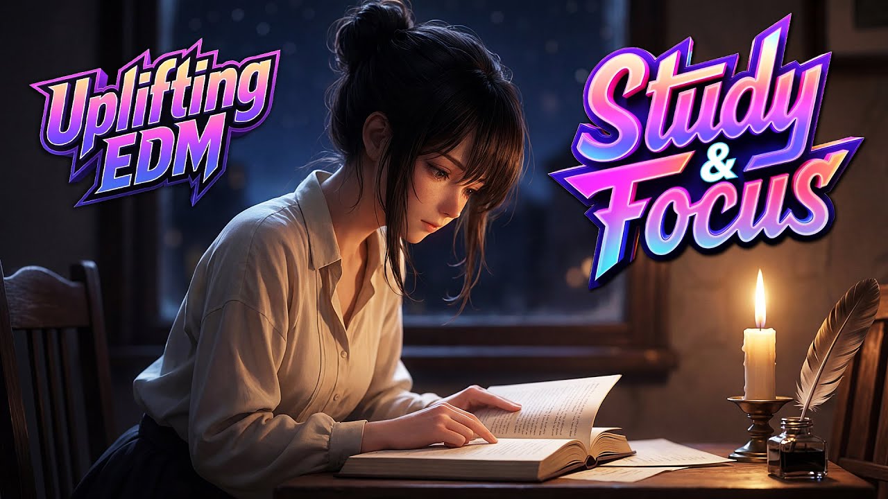 ElectropiaMusic LIVE Stream | Study and Deep Focus Music