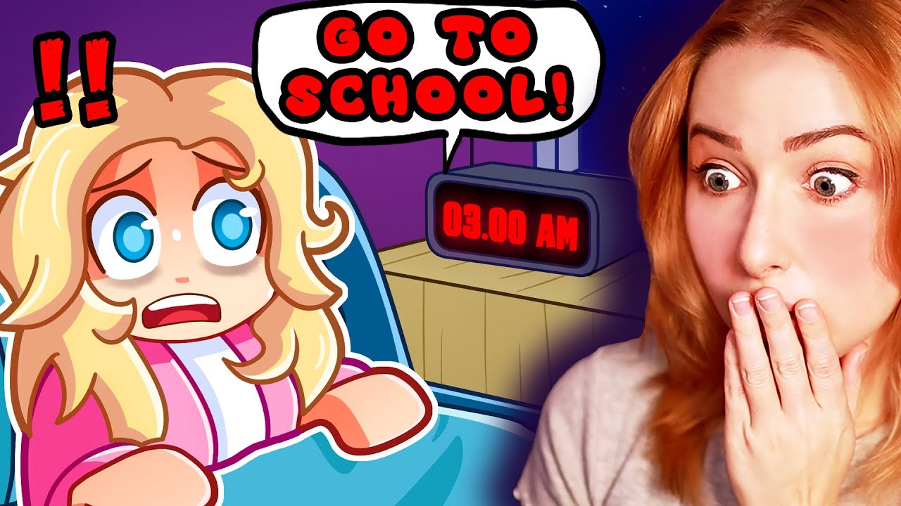 I HAVE TO GO TO SCHOOL AT 3AM??? Roblox