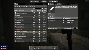 How to use your Skill Points - 7 Days to Die
