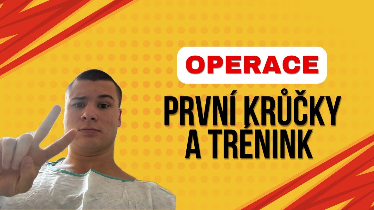 Operace kolene! |Jak dopadla a první trénink po zákroku