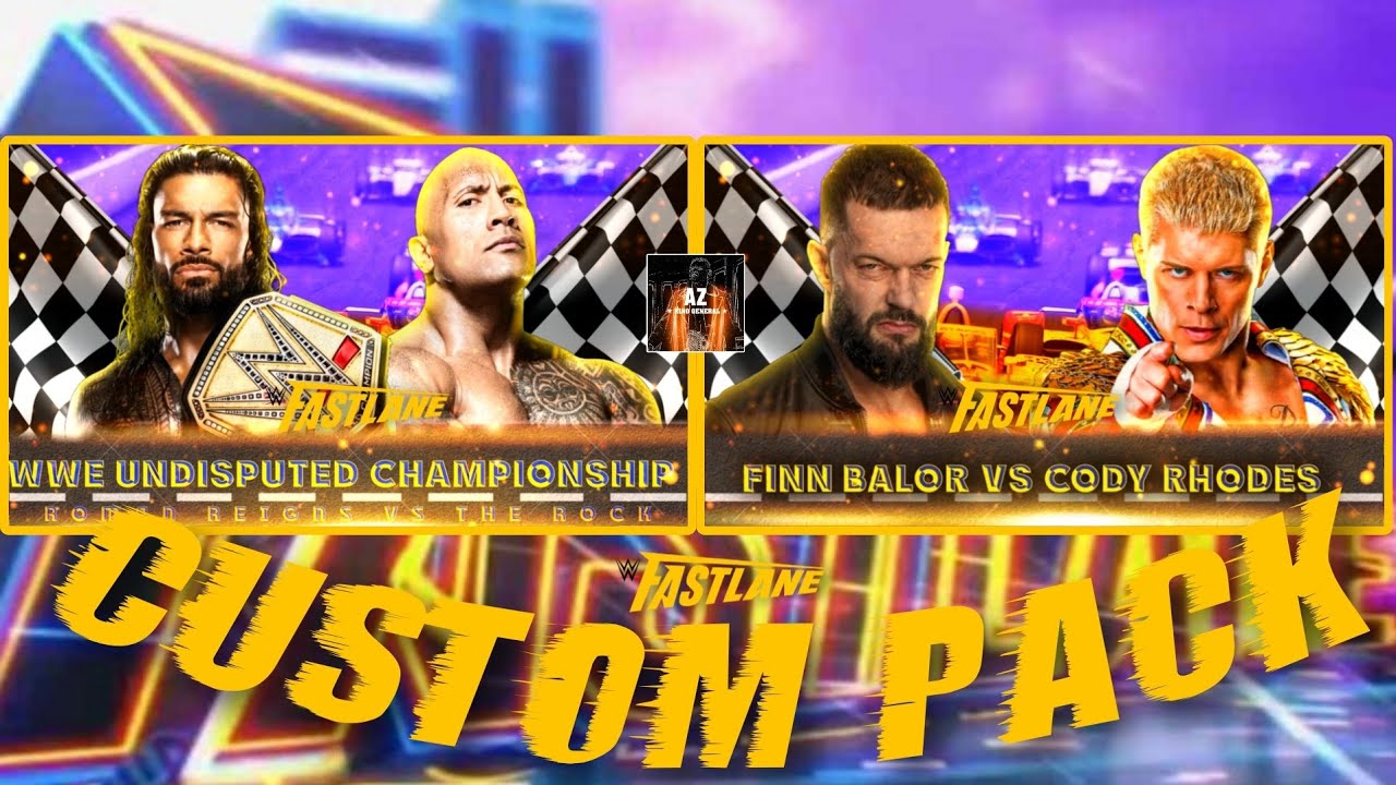 COMO HACER LA MATCH CARD DE FASTLANE 2023 V2 BY ARG | CUSTOM PACK - YouTube