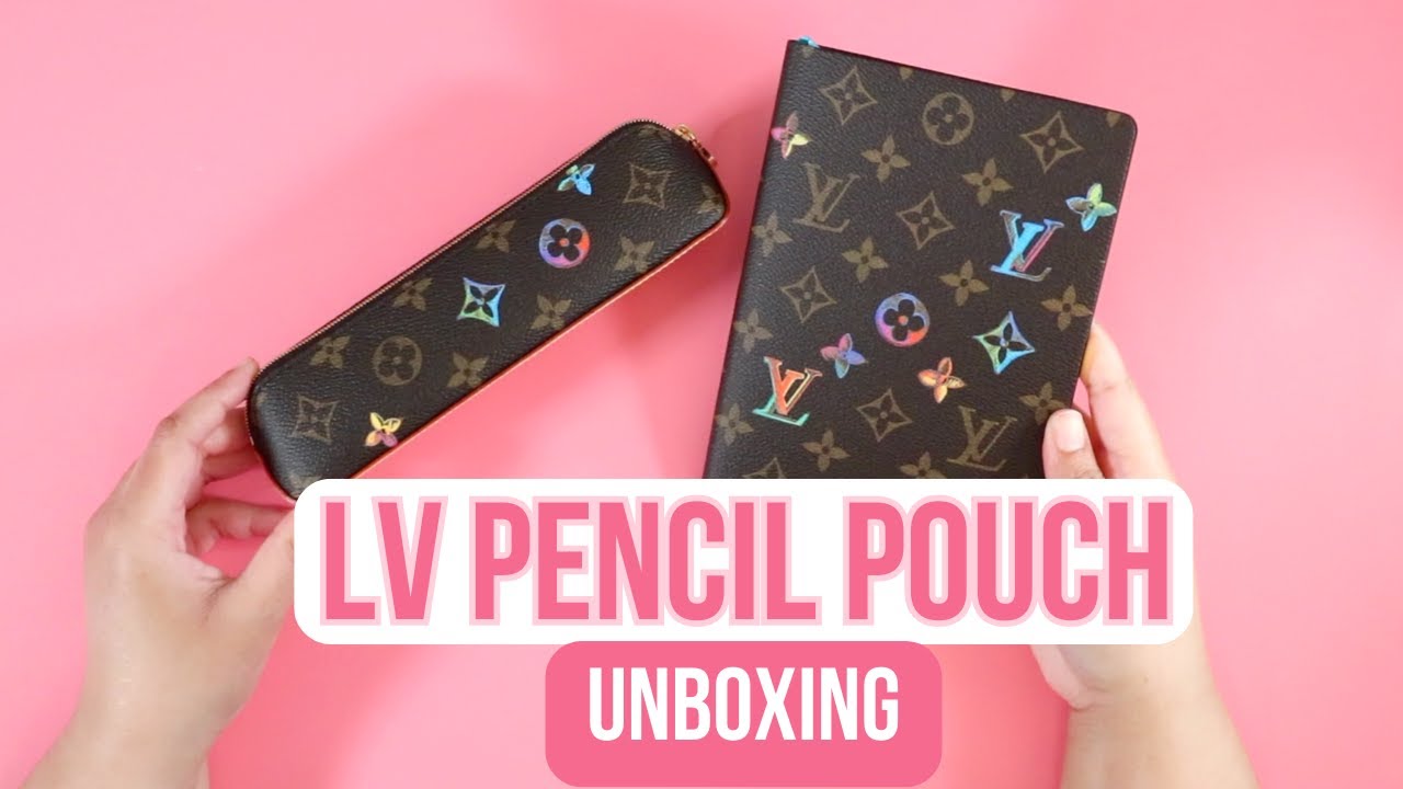 UNBOXING Louis Vuitton Art & Craft Elizabeth Pencil Pouch | LV SLG