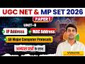 UGC NET &amp; MP SET 2026 | Paper 1 Unit 8 | IP Address MAC Address &amp; Computer Protocols | MCQ Practice