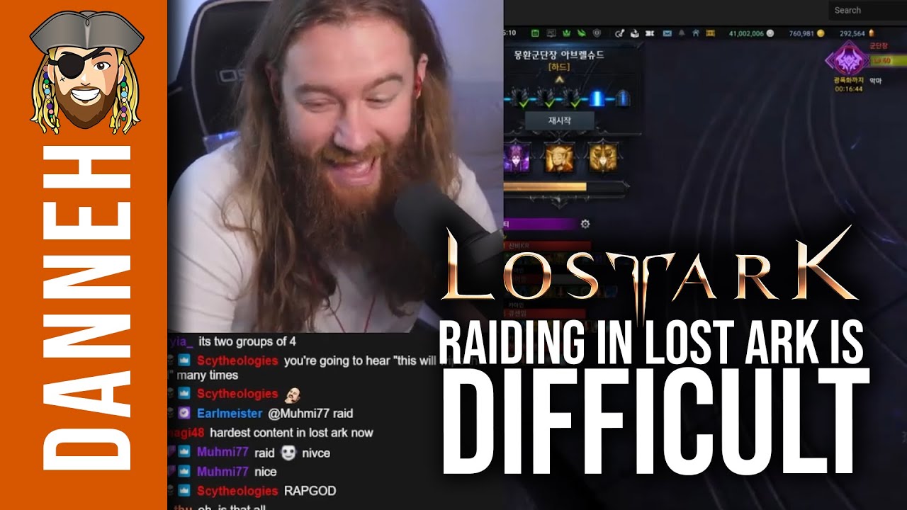 Danneh Reacts to How difficult raiding is in Lost Ark by Saintone