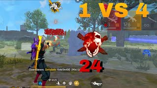 TEVE MUITA TROCAÇÃO E FIZ 24 KILL NESSA PARTIDA SOLO VS SQUARD!! FREE FIRE MOBILE