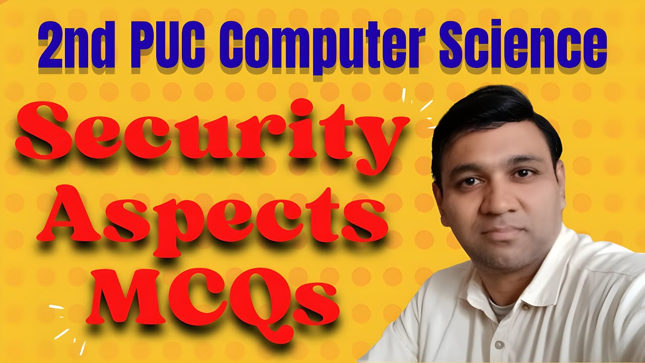 Security Aspects Class 12 MCQ | MCQ on Security Aspects | Security Aspects MCQ