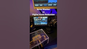 What is the difference between NB and DNR?  #hamradio #rfi #noise