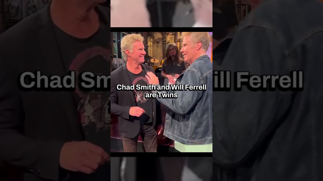 Chad Smith and Will Ferrell actually look IDENTICAL