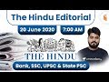 7:00 AM - The Hindu Editorial Analysis by Vishal Sir | 20 June 2020 | The Hindu Analysis