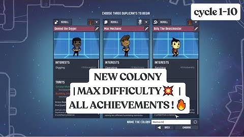 Oxygen Not Included | Max Difficulty… What Could Go Wrong? Episode 1