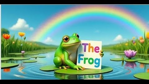 The Frog I Class 5 I Santoor I NCERT I Fun Poem for Kids | Learn, Rhyme & Explore Nature