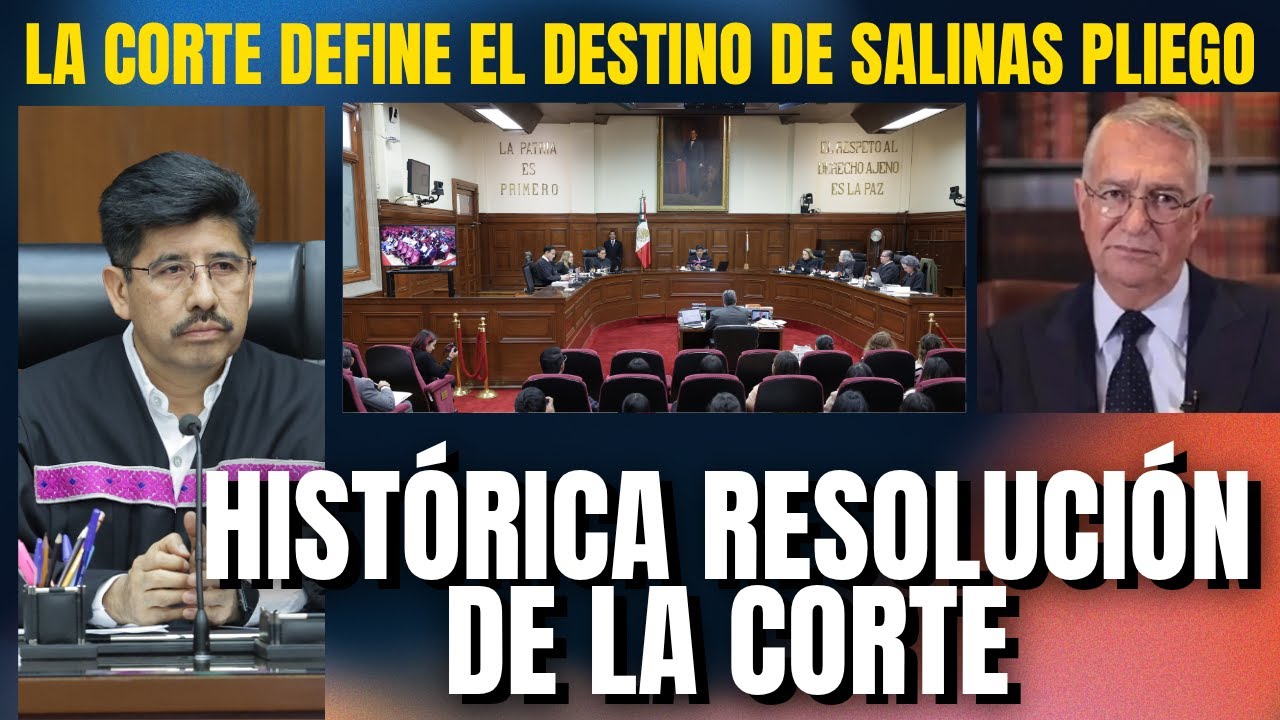 💥 DECISIÓN HISTÓRICA DE LA SCJN... Define Litigios  de Grupo Salinas | COBERTURA ESPECIAL EN VIVO