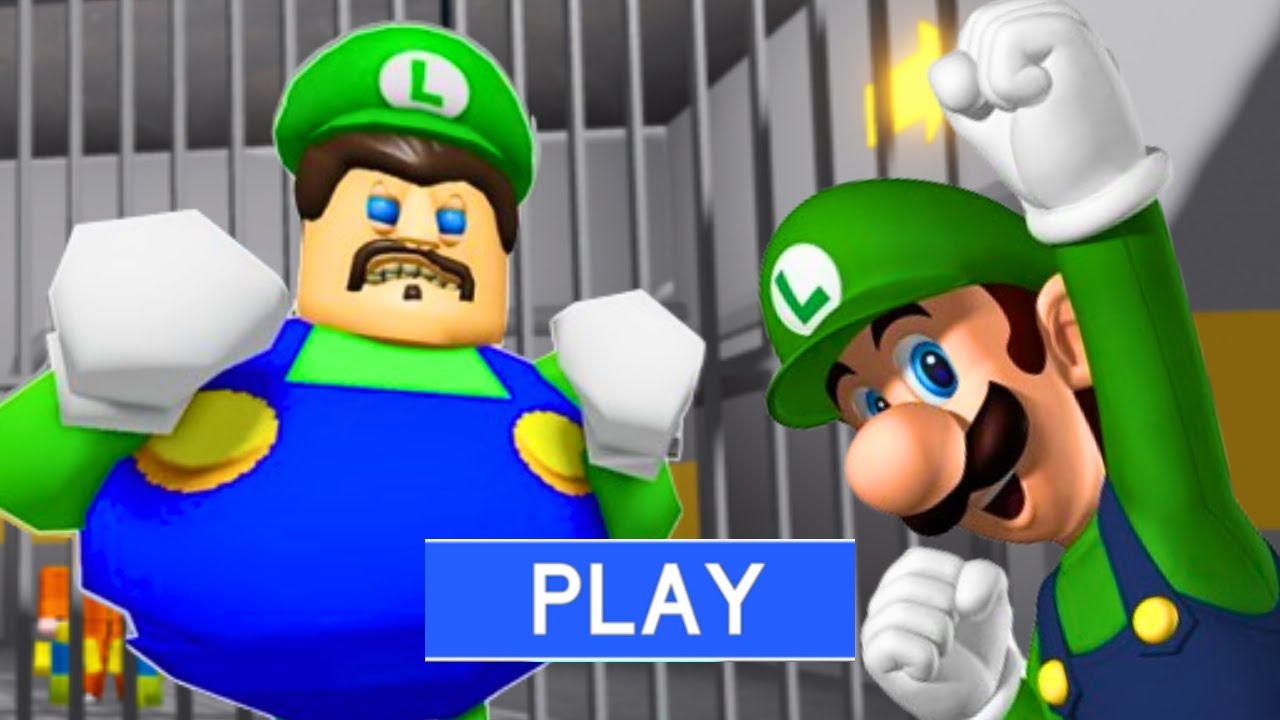 Escape Da Pris O Do Luigi Roblox Obby YouTube 