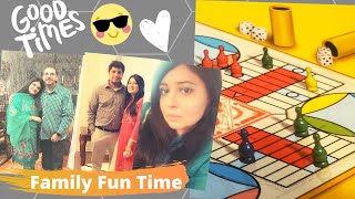 America mai LUDO ko Parcheesi kehtay hain | Unboxing Ludo | Pakistani American family fun time screenshot 3