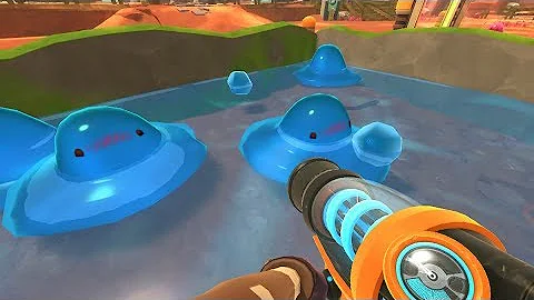 Slime rancher Лужа слайм,лужа плорты.Водопушки