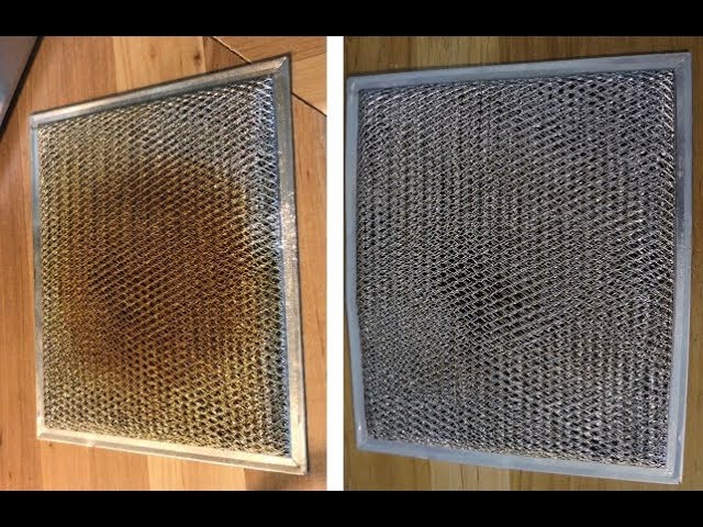 How to clean your kitchen extractor fan filter