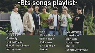 •BTS• songs for cleaning•Playlist•