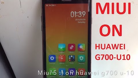 How to Install MIUI on Huawei G700-U10 | Full Installation