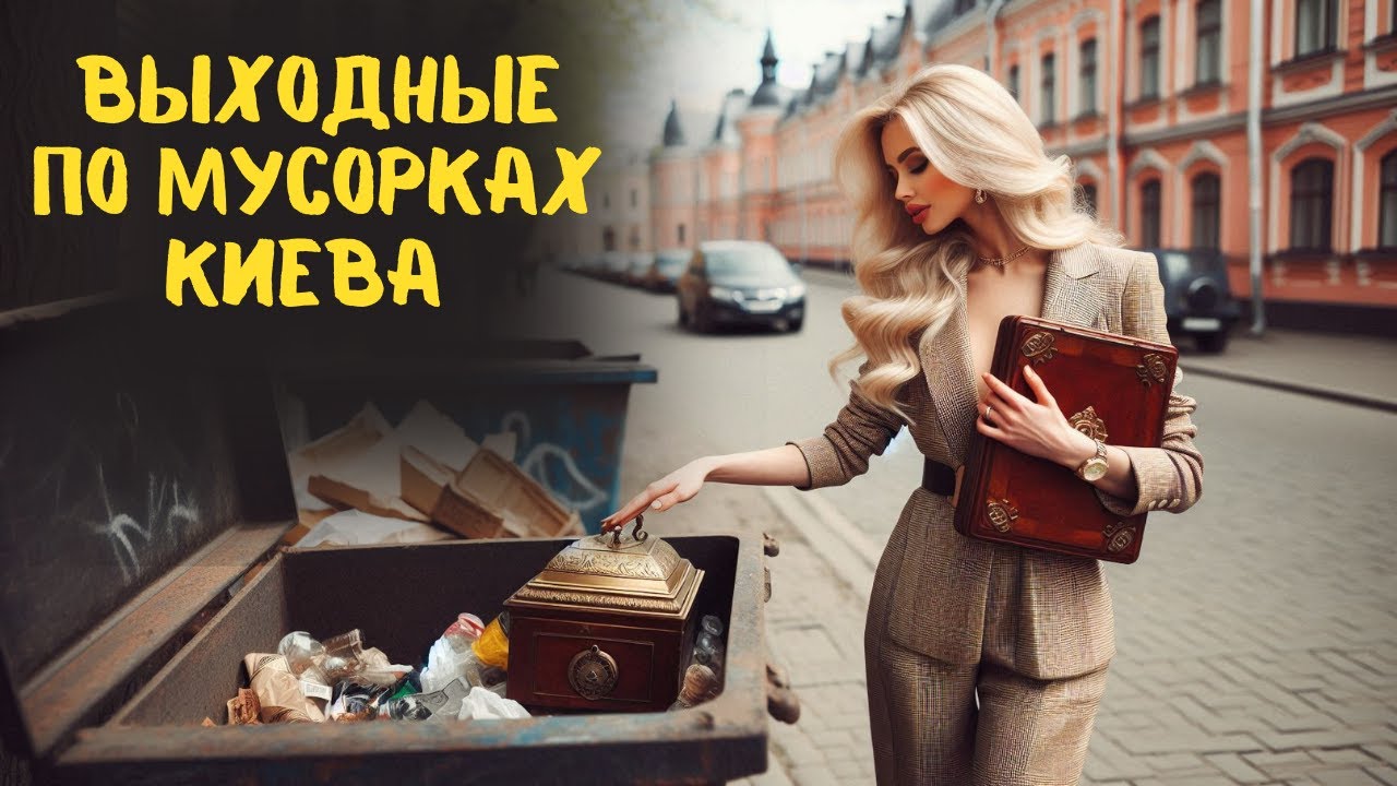 ВСЕ ВЫХОДНЫЕ лазаю по МУСОРКАМ Киева. Київ. Барахолка. Продажи