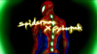 Spider-Man x Cyberpunk Edgerunner fan animation