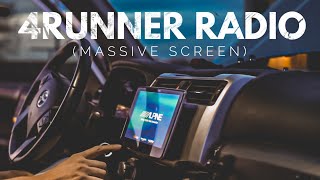 MASSIVE 4Runner Radio Upgrade | Unbox and Install of the Alpine Halo 9