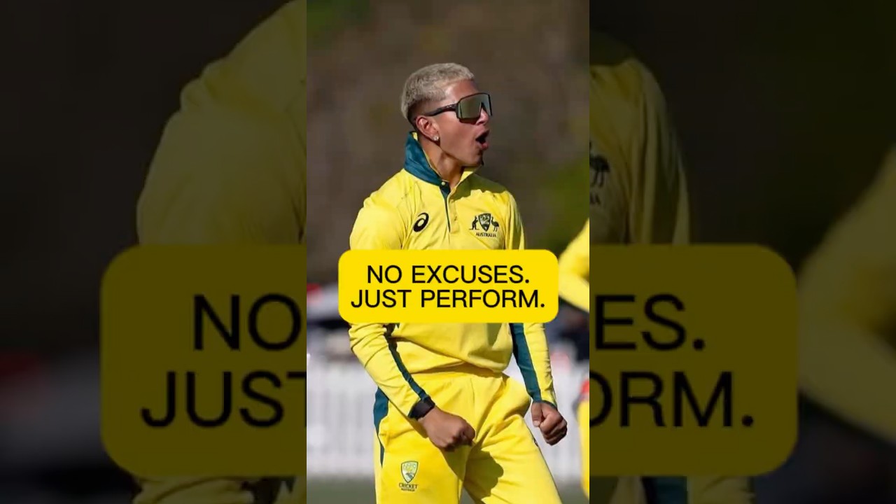 Aus U19 Aryan Sharma: “No Excuses”