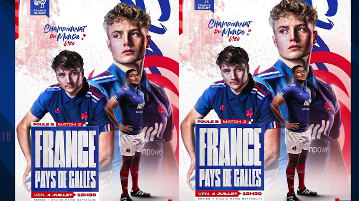 #LIVE France VS Wales | Championnat du Monde moins 20 ans 2025