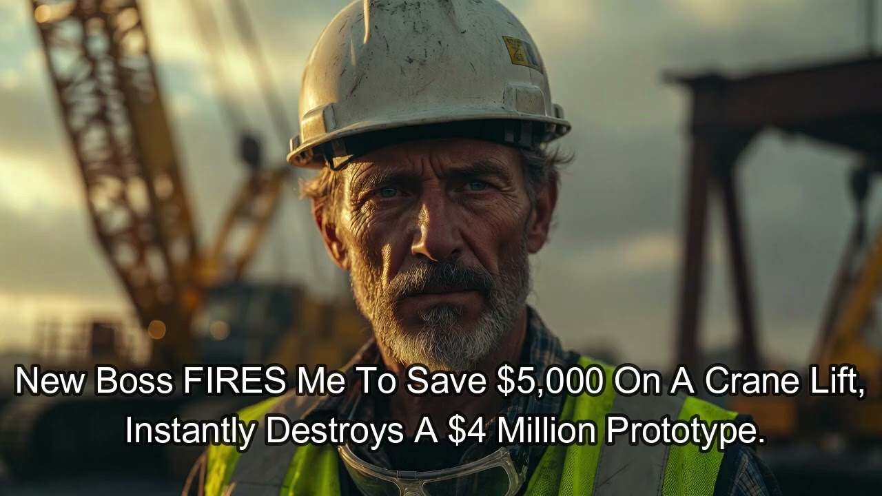 New Boss FIRES Me To Save $5,000 On A Crane Lift, Instantly Destroys A $4 Million Prototype.