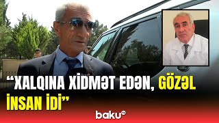 Baku TV sabiq baş pediatr Nəsib Quliyevin dəfn mərasimində