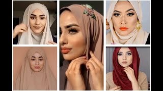 30 لفة حجاب 2020 للمدرسة و جامعة حتى العمل سهلة و انيقة - لفات متميزة -hijab 2020
