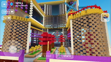 Block Craft 3D: Building Simulator Games For Free Gameplay#2260 (iOS & Android)l Sky🌌 Huggy Wuggy🏠