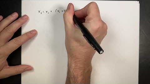 Physics Lecture Chapter 2: Motion in One Dimension