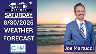 Comfortably cool | Saturday, 8/30/2025 NJ Weather Forecast